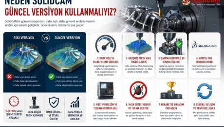 Neden Güncel SolidCAM kullanmalıyız